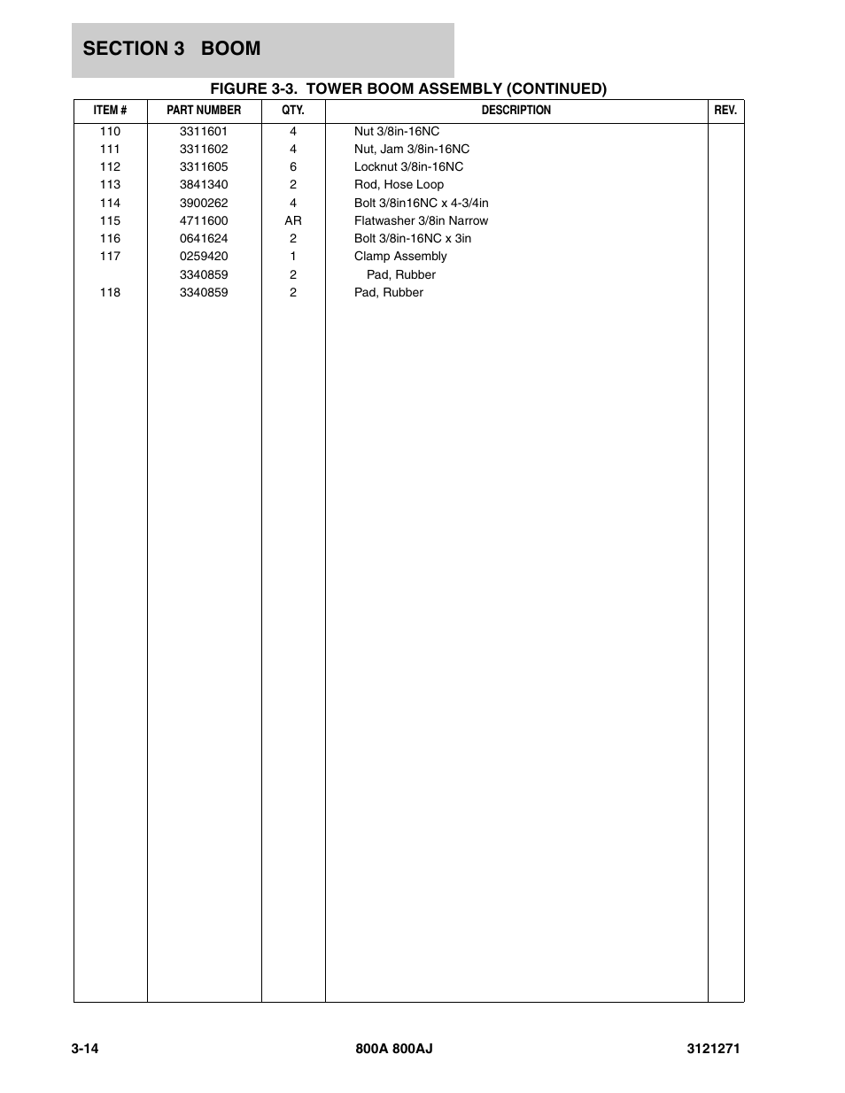 JLG 800A_AJ Parts Manual User Manual | Page 152 / 298