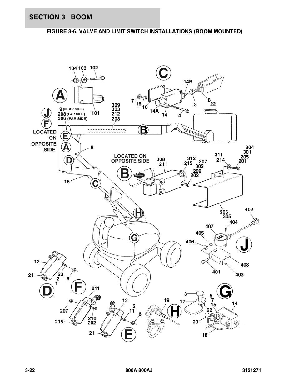JLG 800A_AJ Parts Manual User Manual | Page 160 / 298