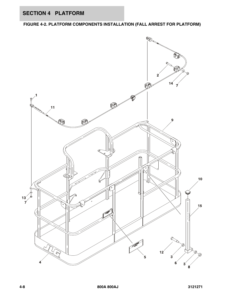 JLG 800A_AJ Parts Manual User Manual | Page 170 / 298