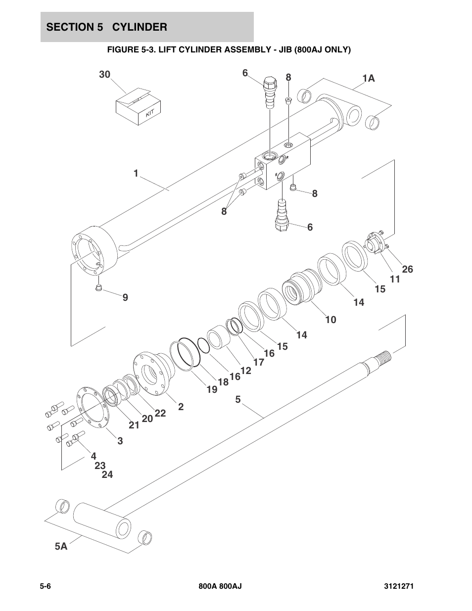 JLG 800A_AJ Parts Manual User Manual | Page 192 / 298