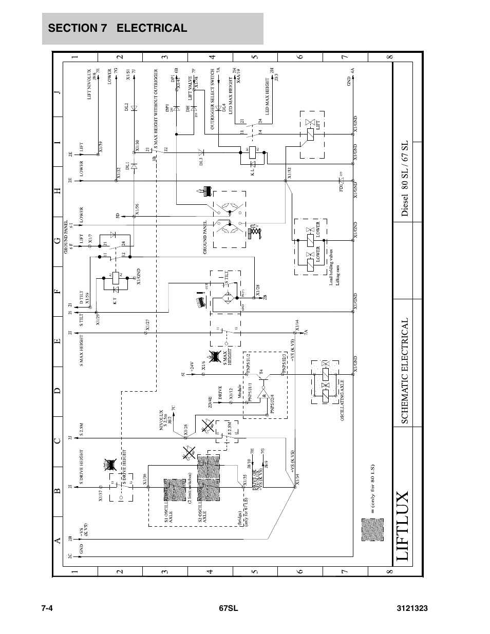 JLG 67SL Parts Manual User Manual | Page 100 / 136