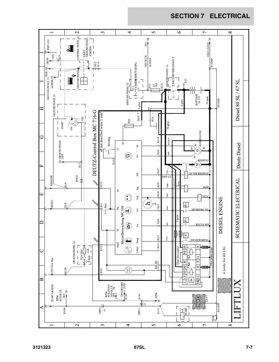 JLG 67SL Parts Manual User Manual | Page 103 / 136