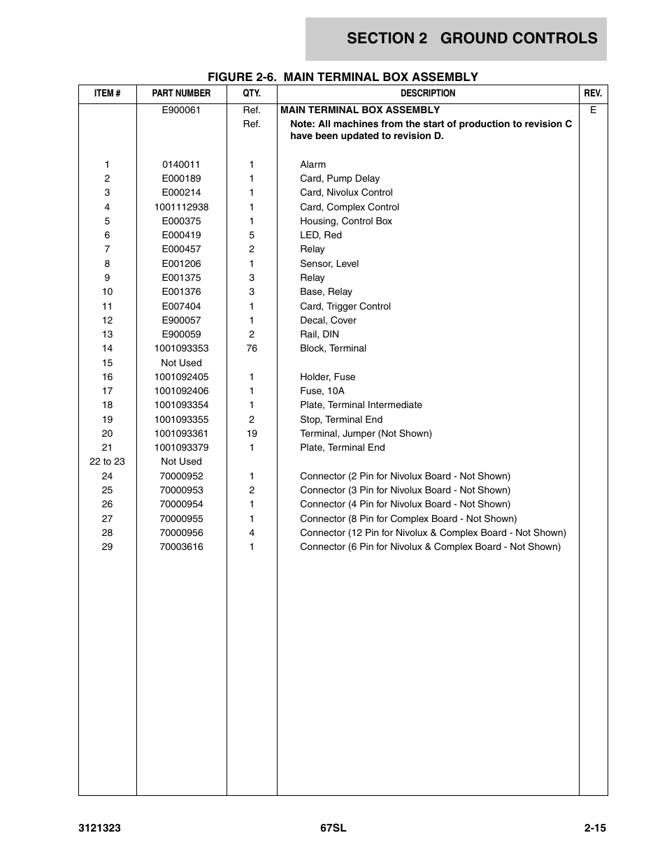 JLG 67SL Parts Manual User Manual | Page 37 / 136