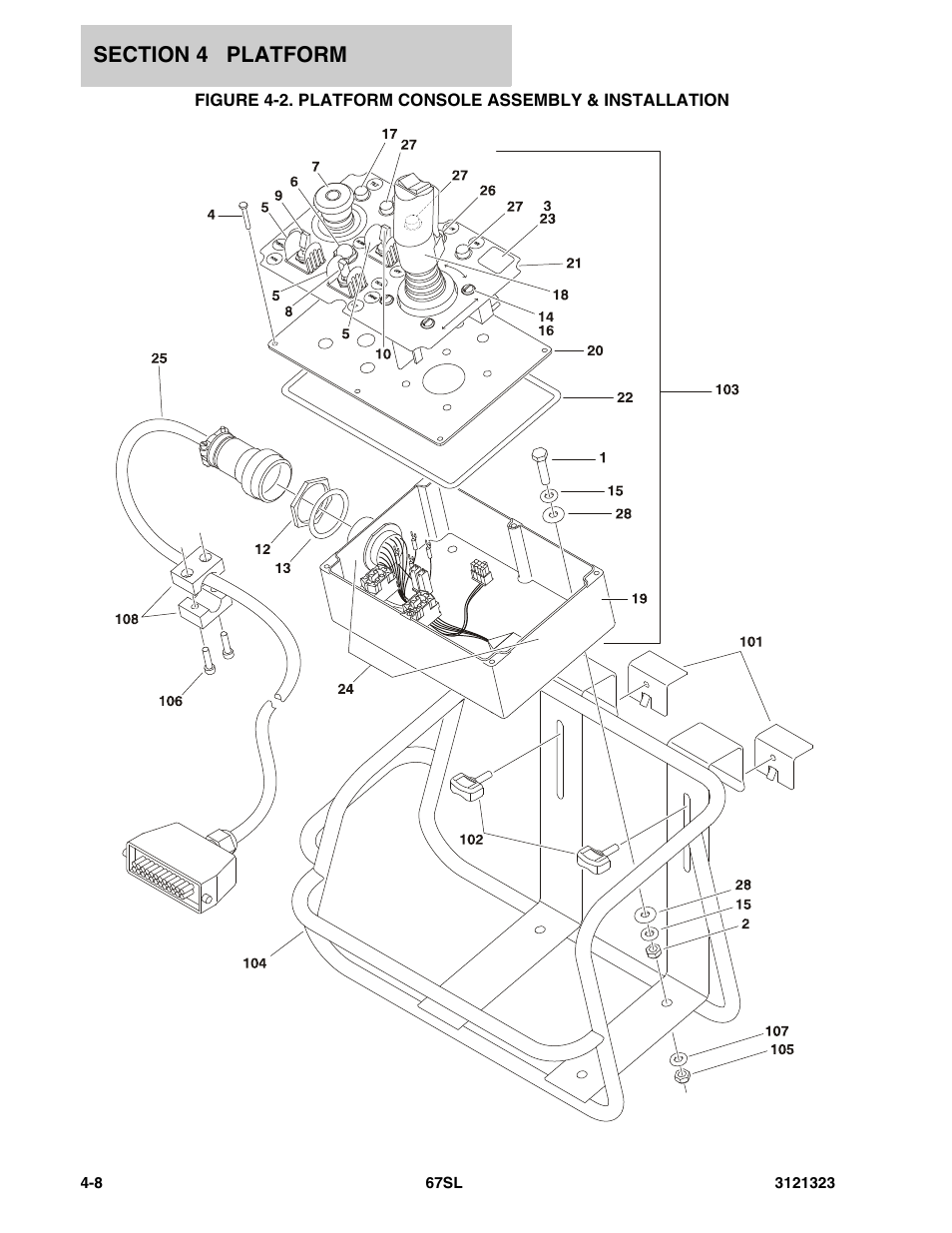 JLG 67SL Parts Manual User Manual | Page 66 / 136