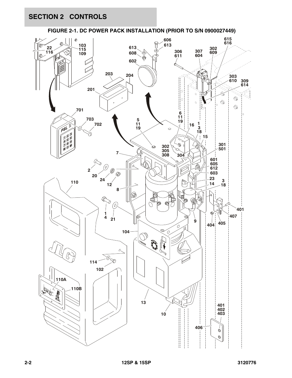 JLG 15SP Parts Manual User Manual | Page 14 / 130