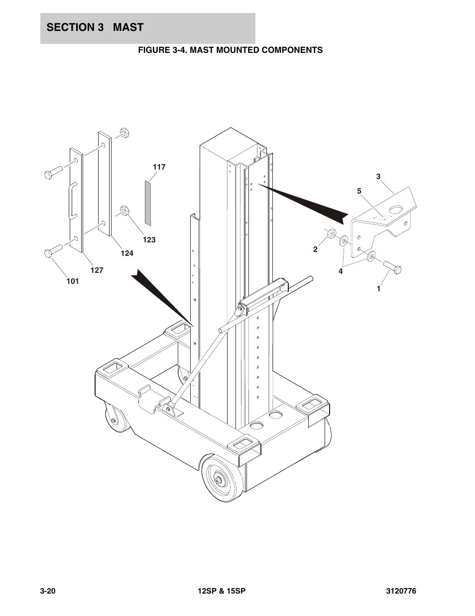 JLG 15SP Parts Manual User Manual | Page 72 / 130