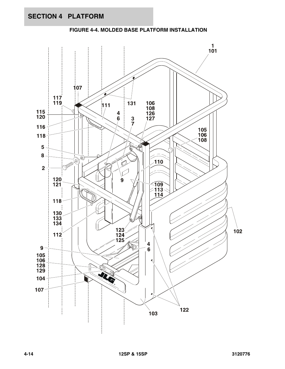 JLG 15SP Parts Manual User Manual | Page 88 / 130
