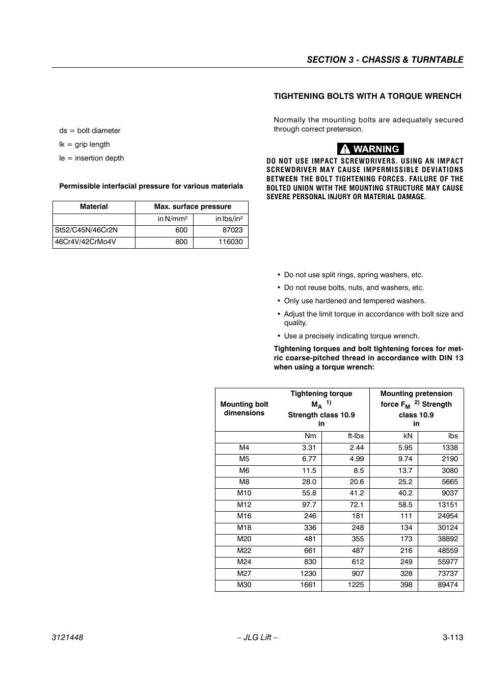 JLG X23J - X700AJ Service Manual User Manual | Page 140 / 633