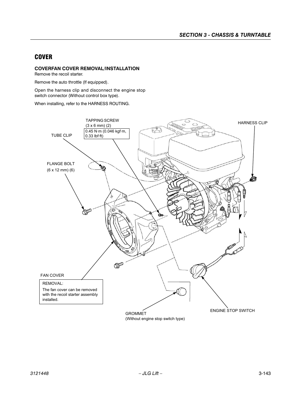 Cover | JLG X23J - X700AJ Service Manual User Manual | Page 170 / 633