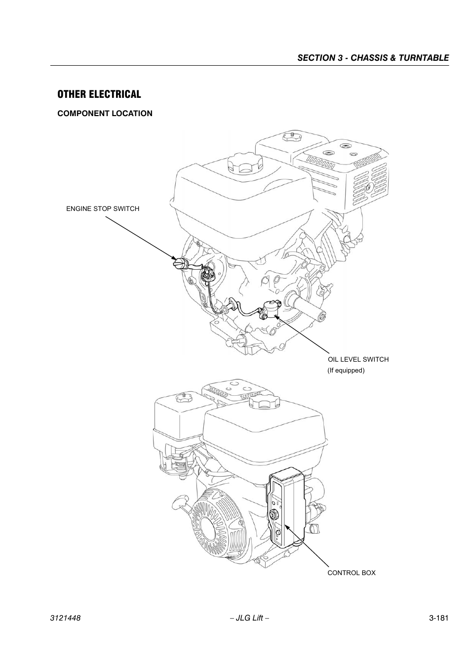 Other electrical | JLG X23J - X700AJ Service Manual User Manual | Page 208 / 633