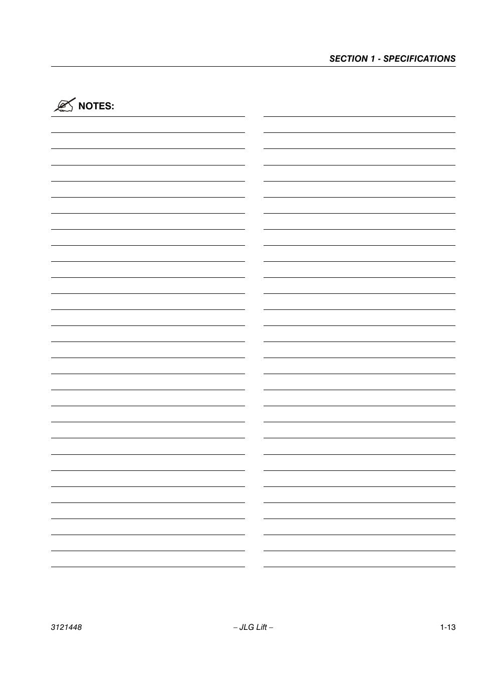 JLG X23J - X700AJ Service Manual User Manual | Page 21 / 633