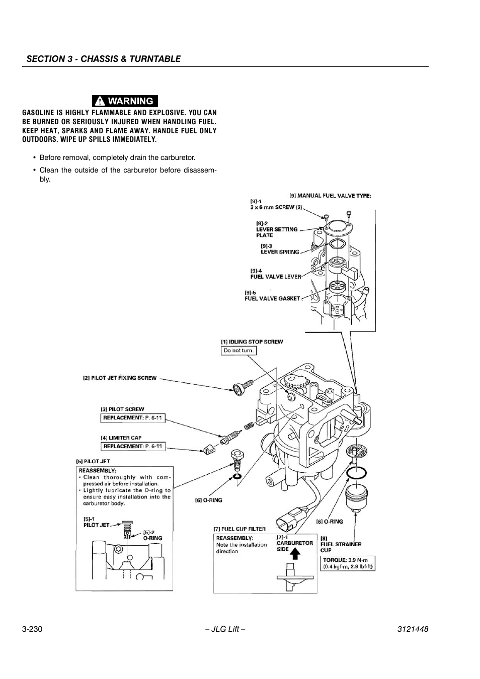 JLG X23J - X700AJ Service Manual User Manual | Page 257 / 633