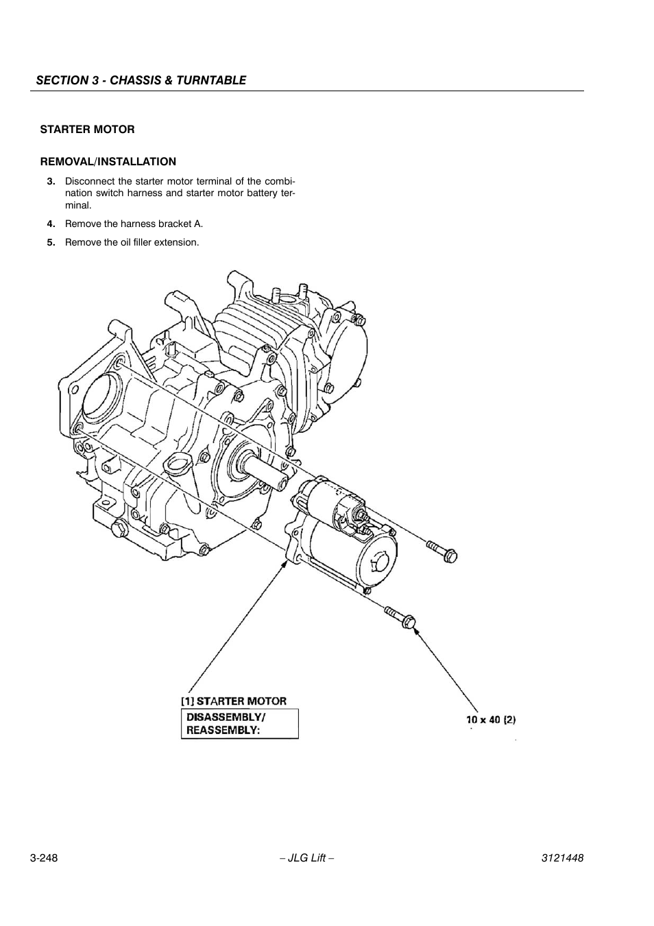 JLG X23J - X700AJ Service Manual User Manual | Page 275 / 633