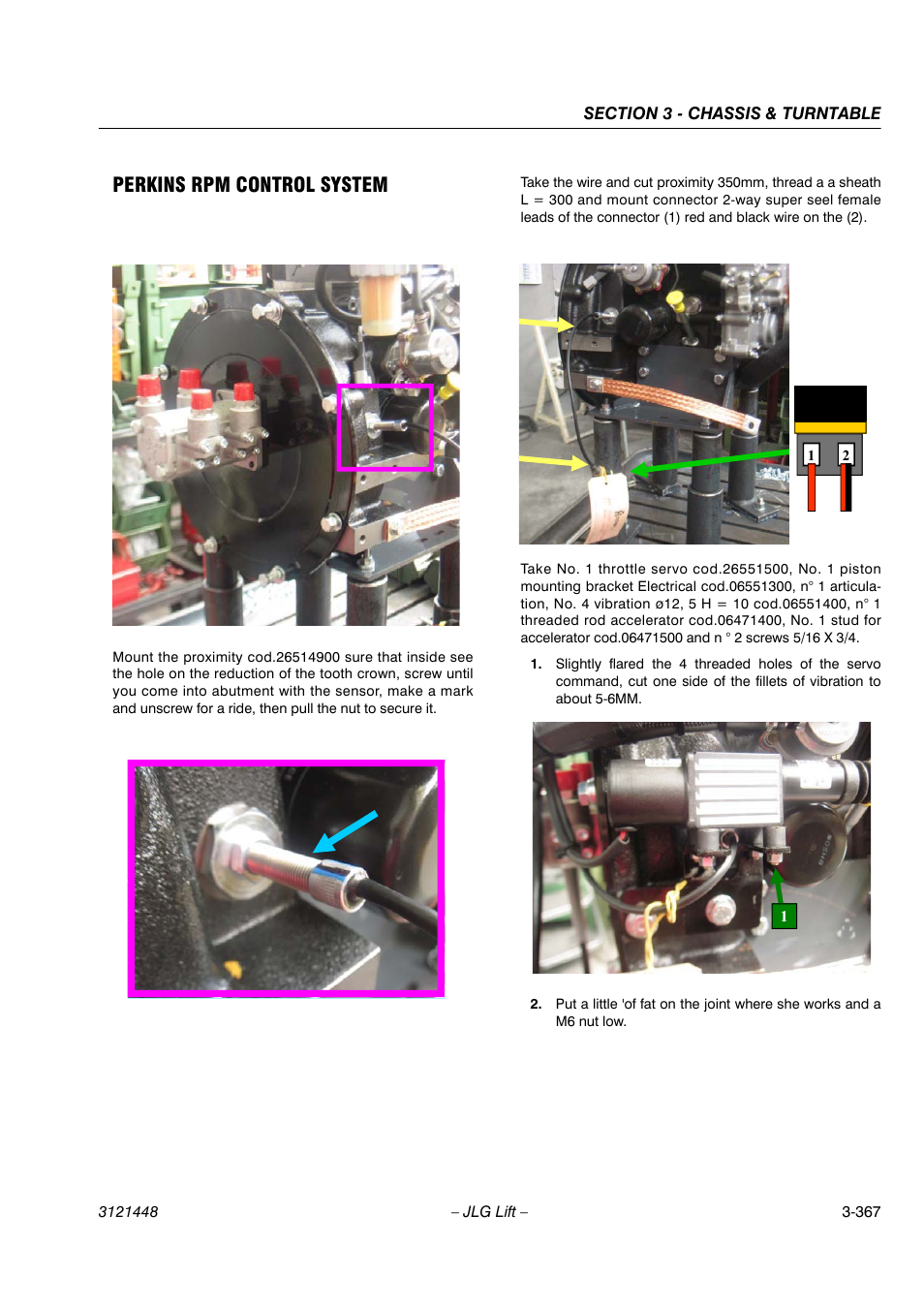 Perkins rpm control system | JLG X23J - X700AJ Service Manual User Manual | Page 394 / 633