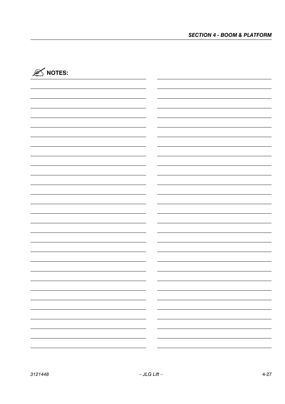 JLG X23J - X700AJ Service Manual User Manual | Page 426 / 633