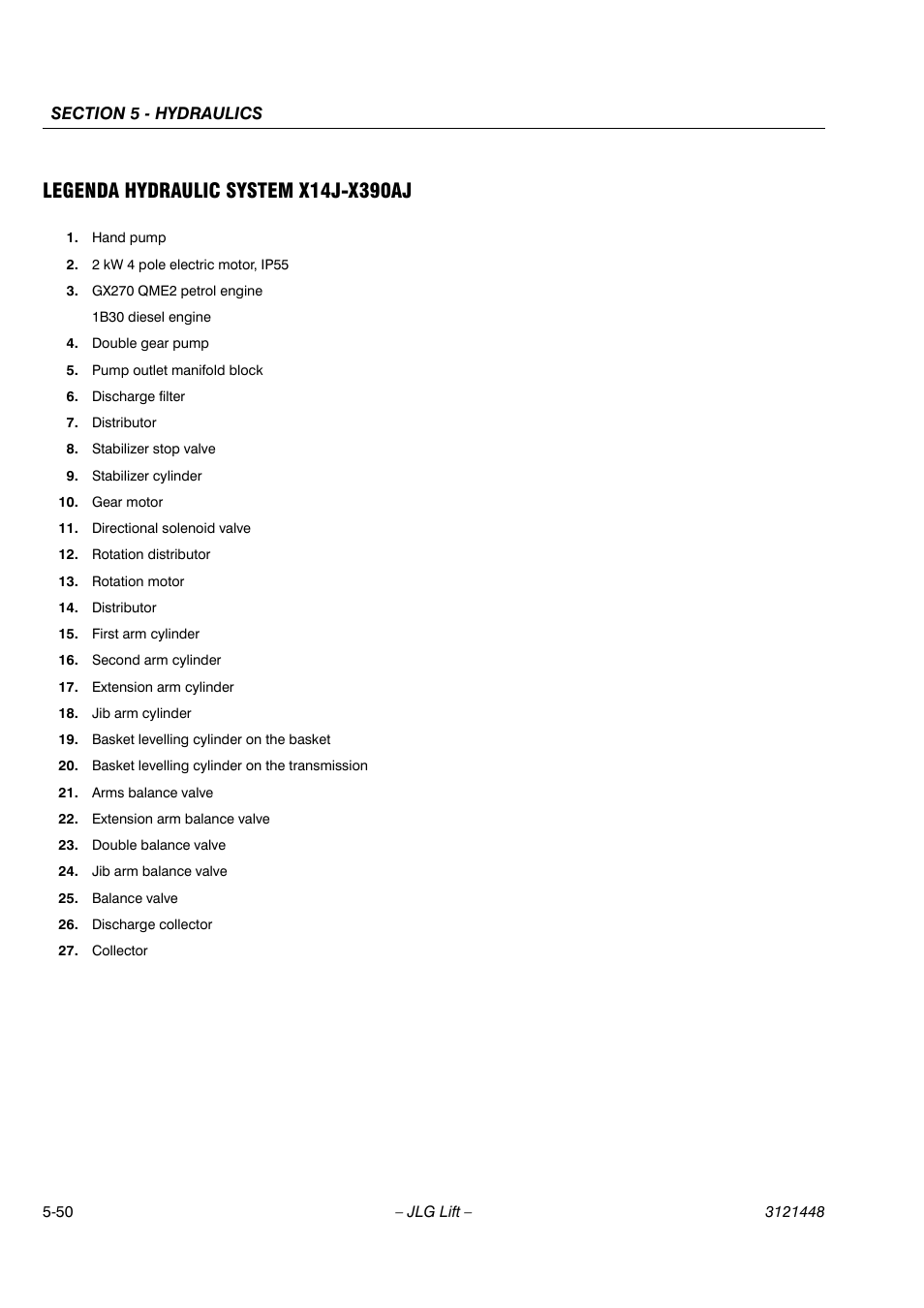 JLG X23J - X700AJ Service Manual User Manual | Page 476 / 633