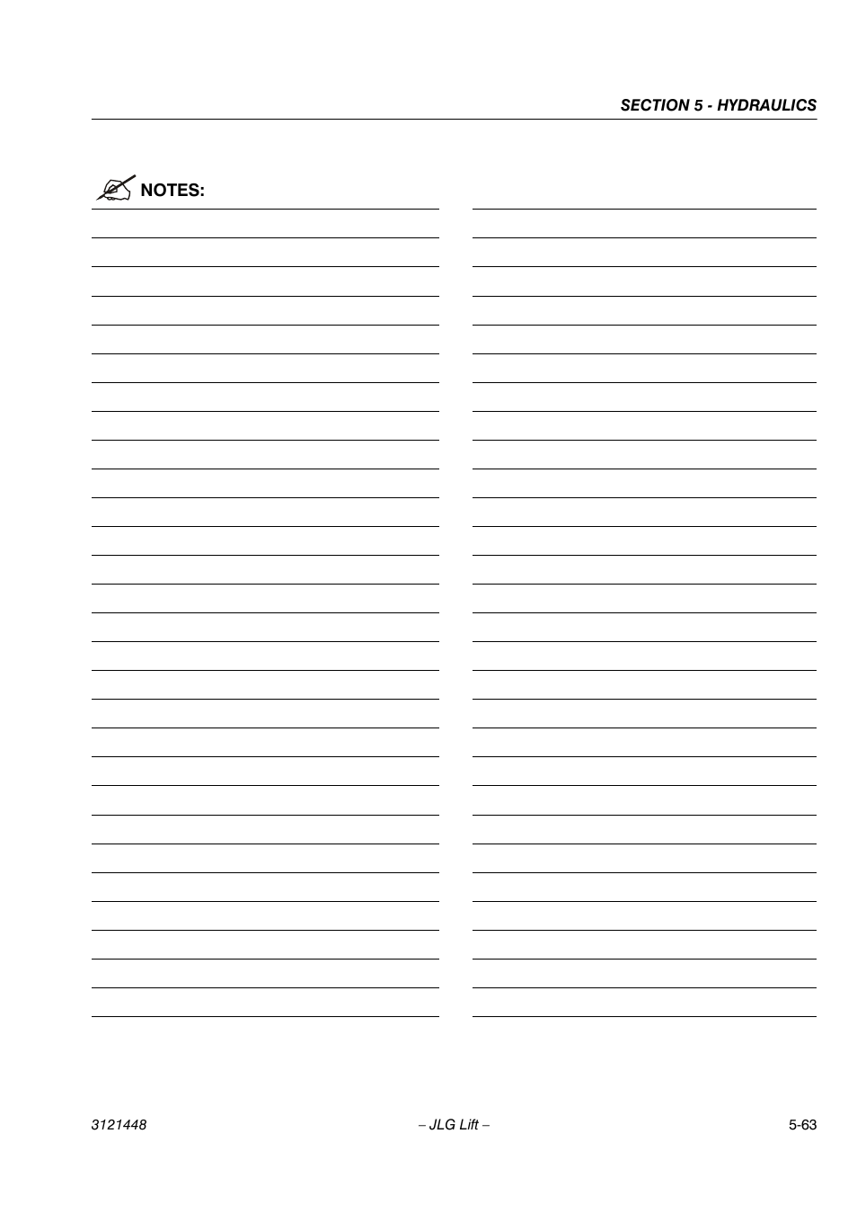 JLG X23J - X700AJ Service Manual User Manual | Page 489 / 633
