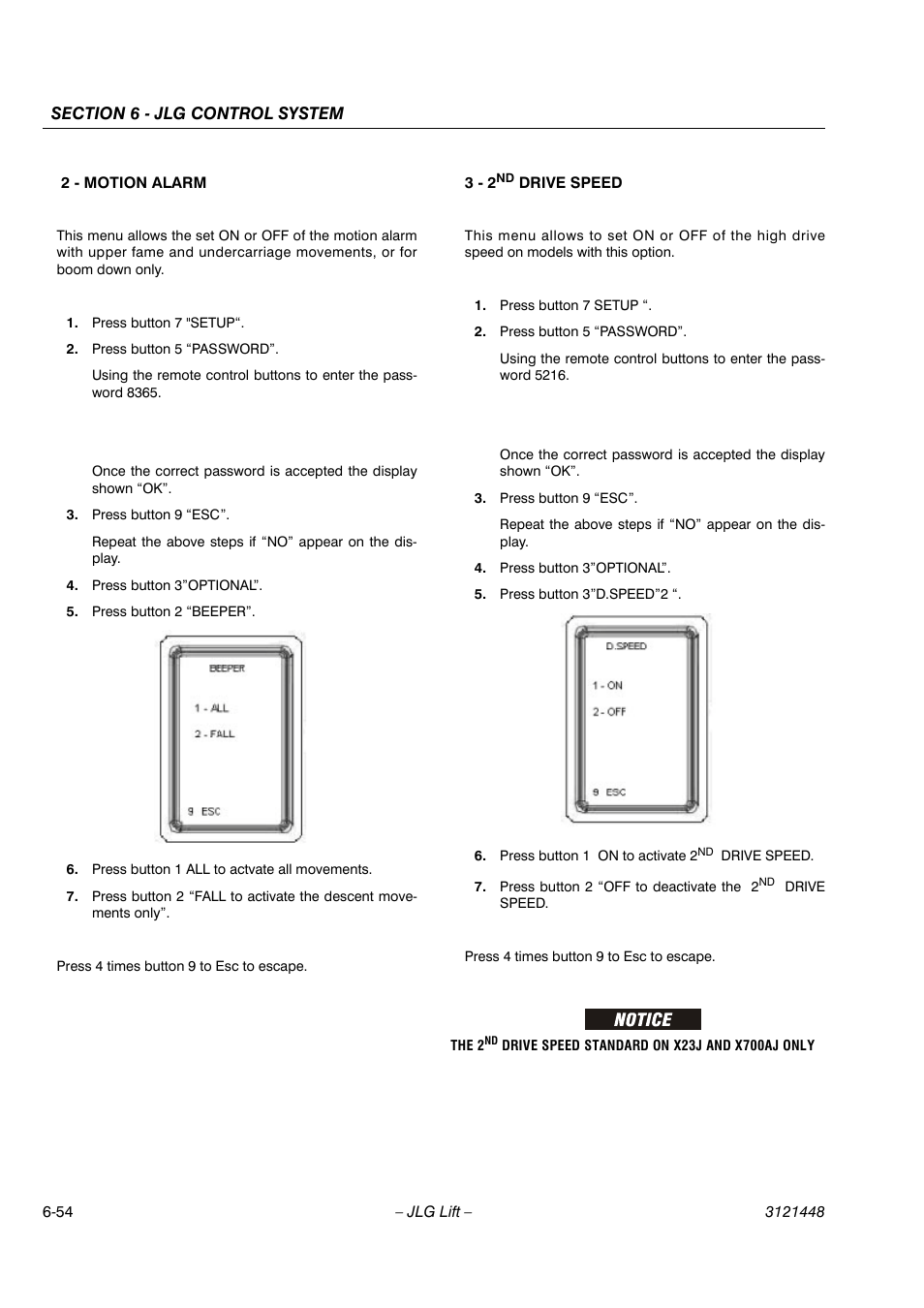 JLG X23J - X700AJ Service Manual User Manual | Page 543 / 633