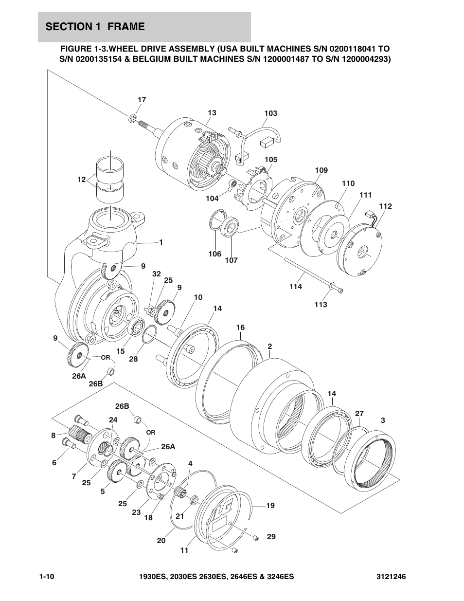 JLG 3246ES Parts Manual User Manual | Page 16 / 168