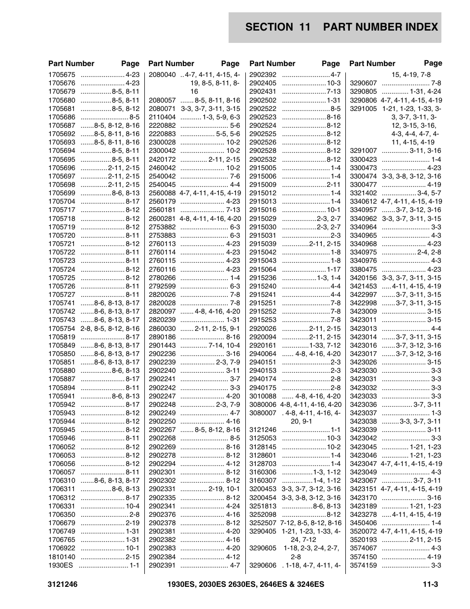 1930es 1-1 | JLG 3246ES Parts Manual User Manual | Page 163 / 168