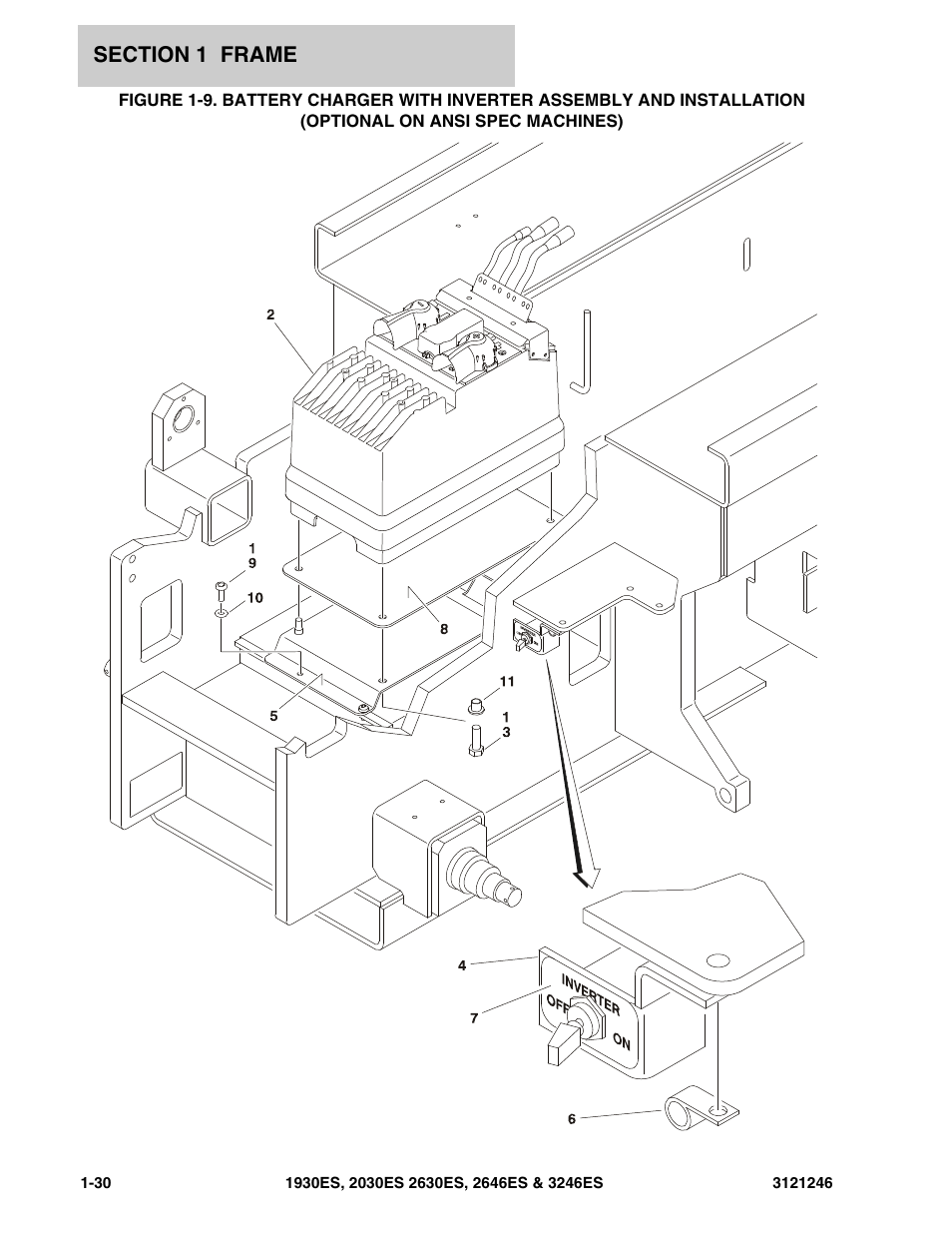 Battery c | JLG 3246ES Parts Manual User Manual | Page 36 / 168