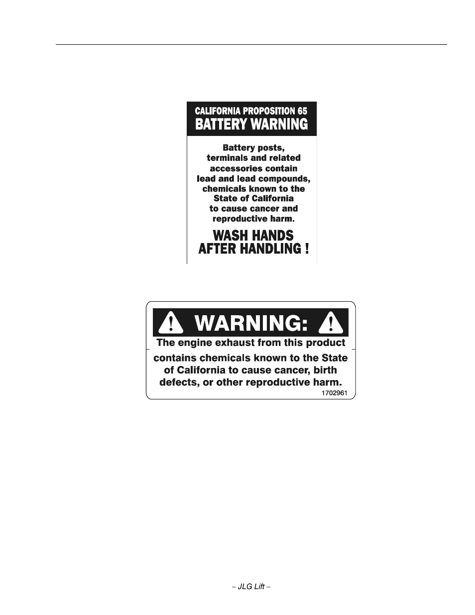 JLG 120-SXJ ANSI Operator Manual User Manual | Page 2 / 80