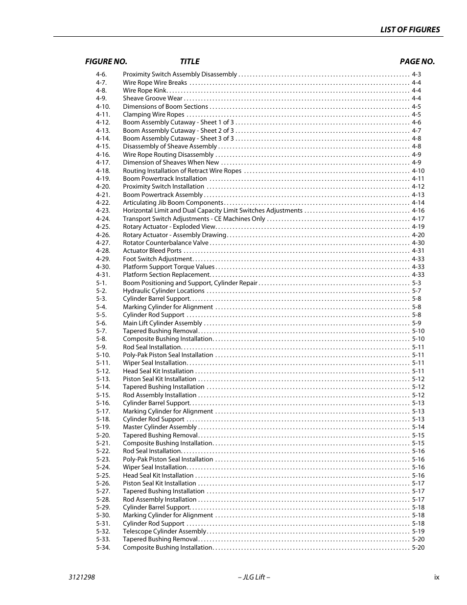 JLG 660SJ Service Manual User Manual | Page 13 / 328