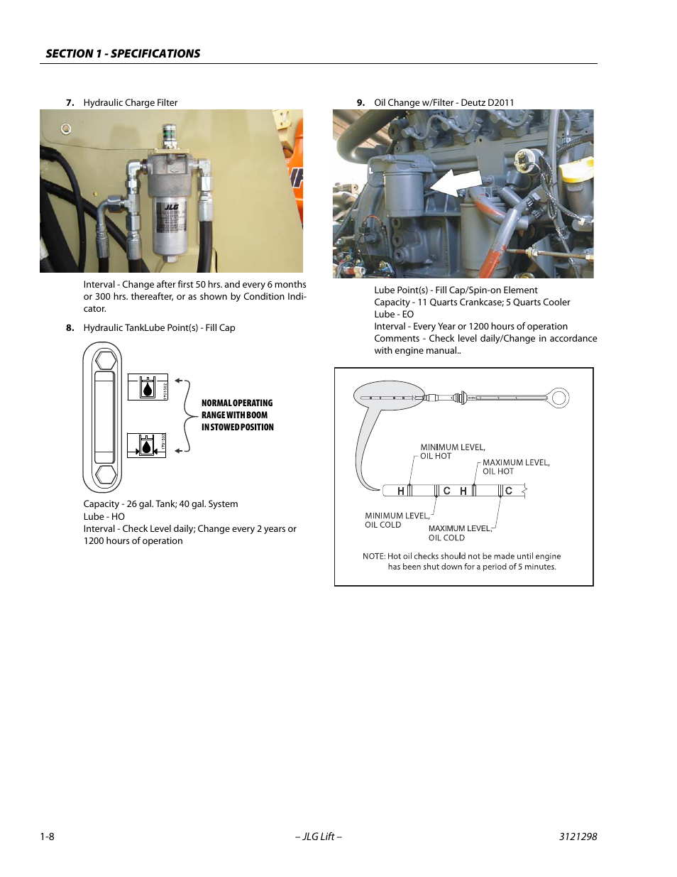 JLG 660SJ Service Manual User Manual | Page 24 / 328