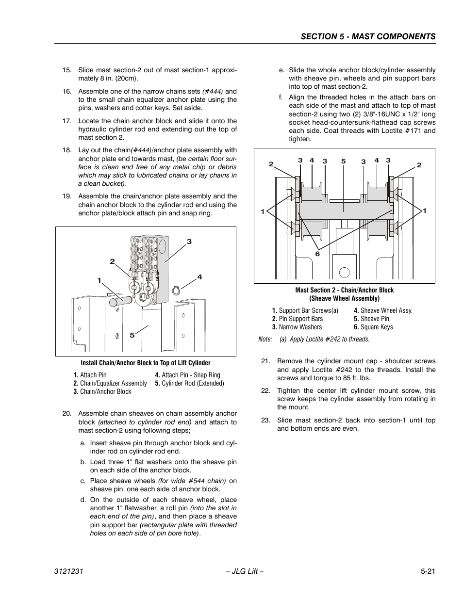 JLG 15/20MSP Service Manual User Manual | Page 111 / 174