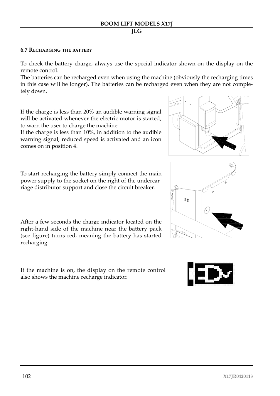 JLG X17J Operator Manual User Manual | Page 106 / 172