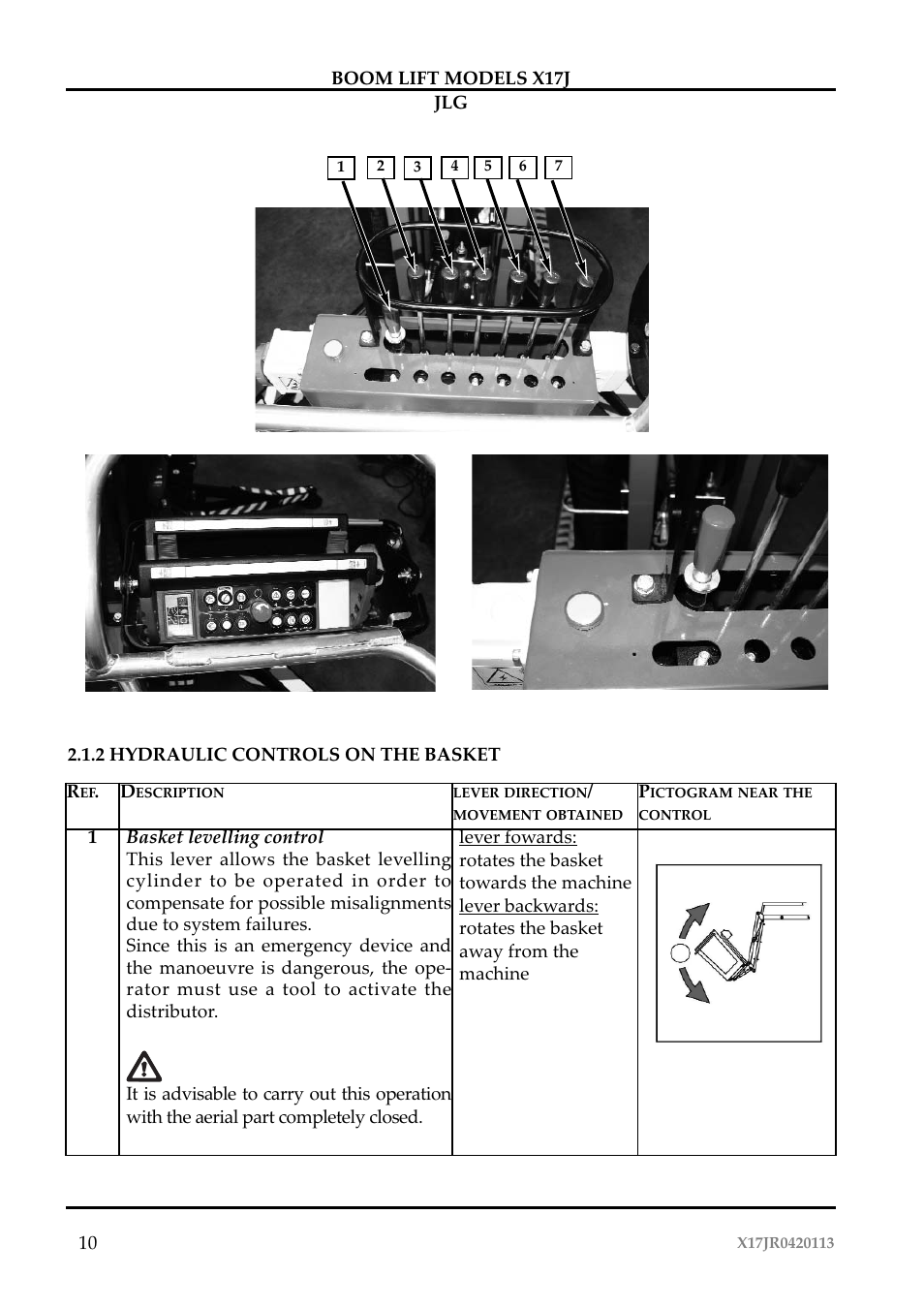 JLG X17J Operator Manual User Manual | Page 14 / 172