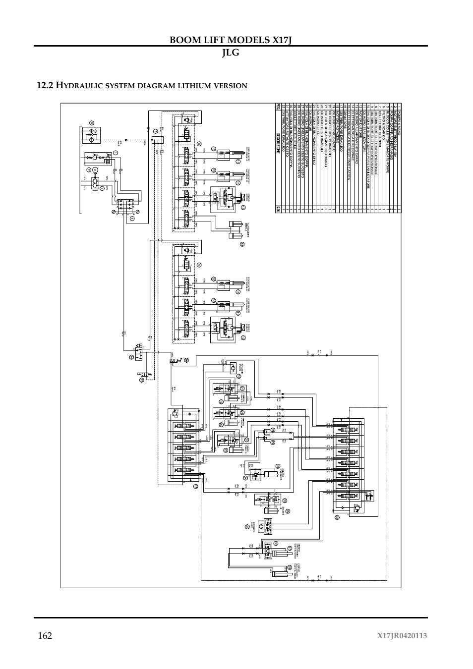 JLG X17J Operator Manual User Manual | Page 166 / 172