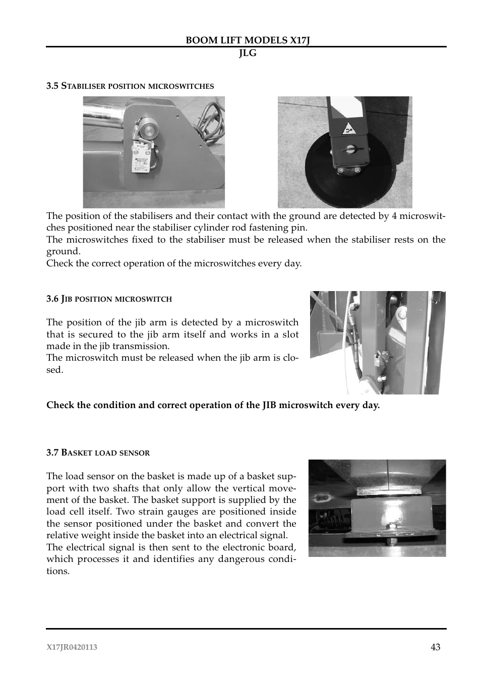 JLG X17J Operator Manual User Manual | Page 47 / 172