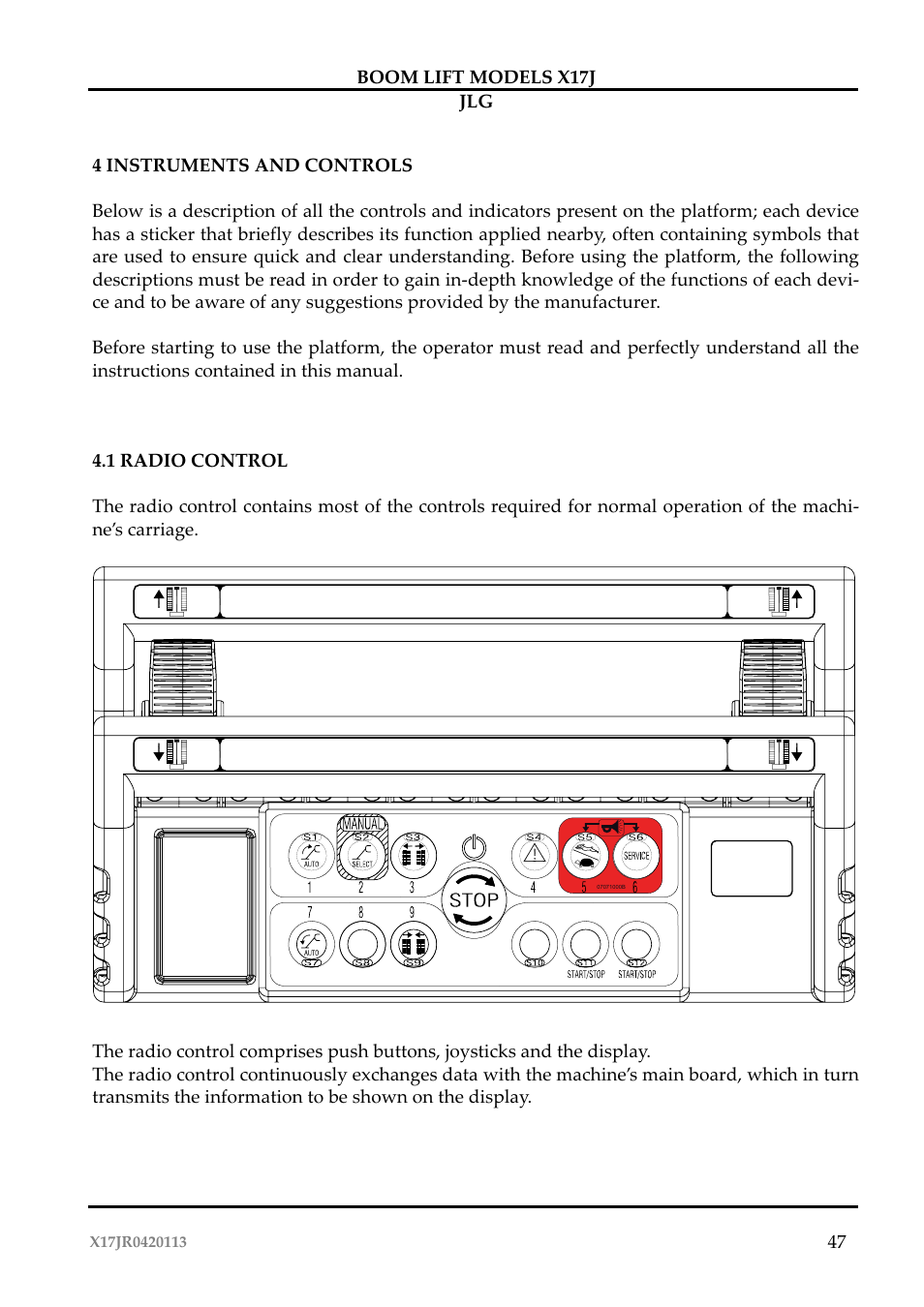 JLG X17J Operator Manual User Manual | Page 51 / 172