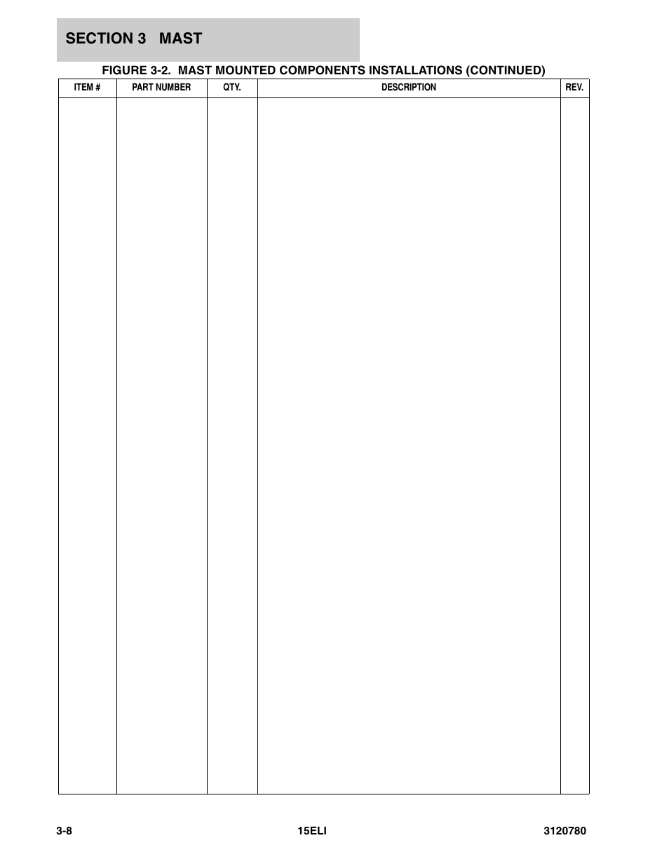 JLG 15ELI Parts Manual User Manual | Page 44 / 76