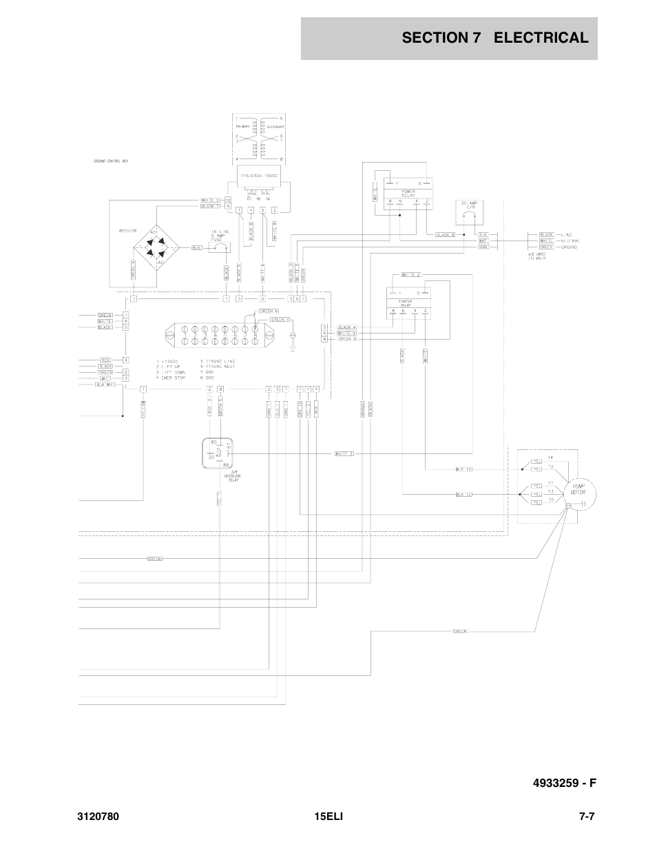 JLG 15ELI Parts Manual User Manual | Page 63 / 76