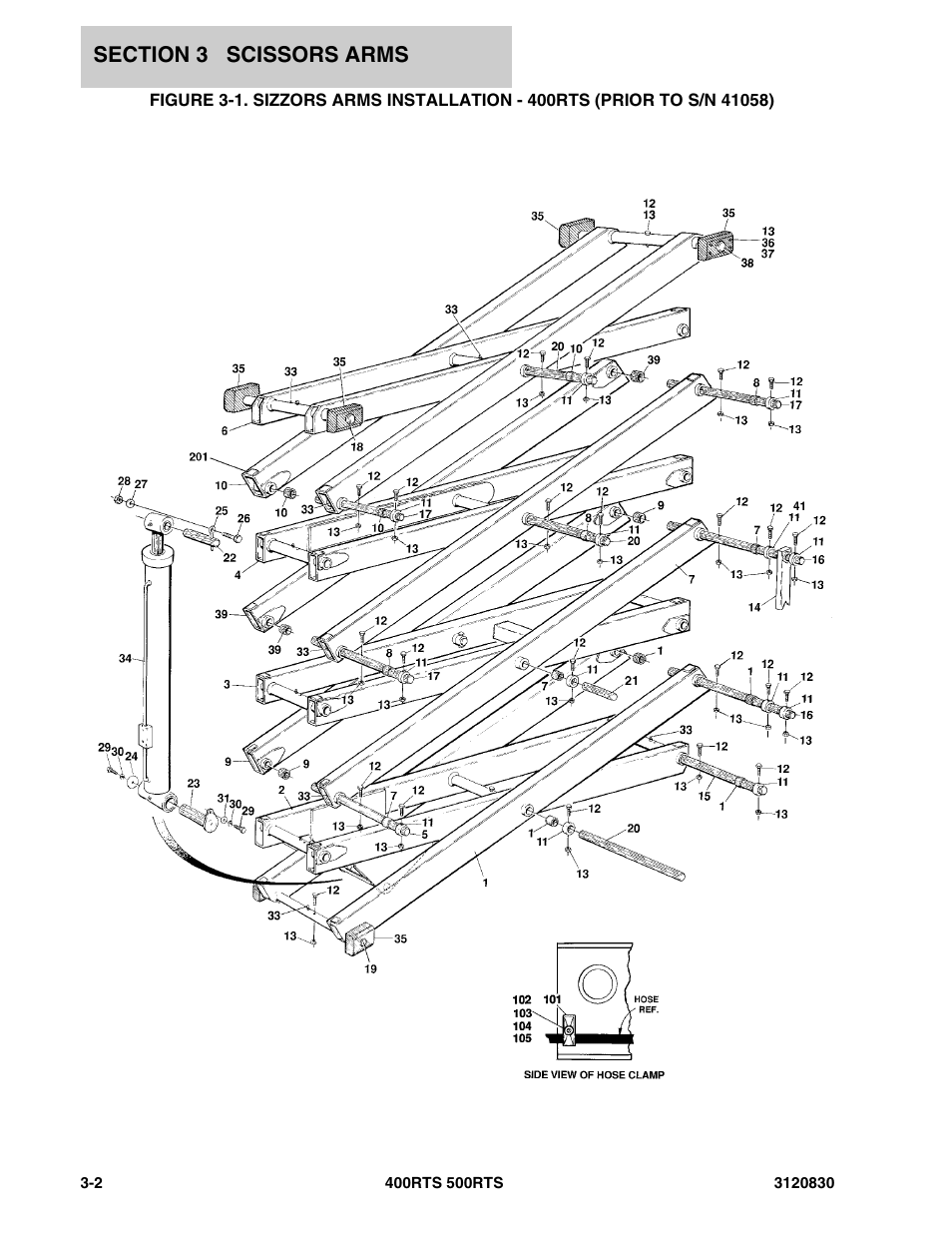 JLG 500RTS Parts Manual User Manual | Page 128 / 280