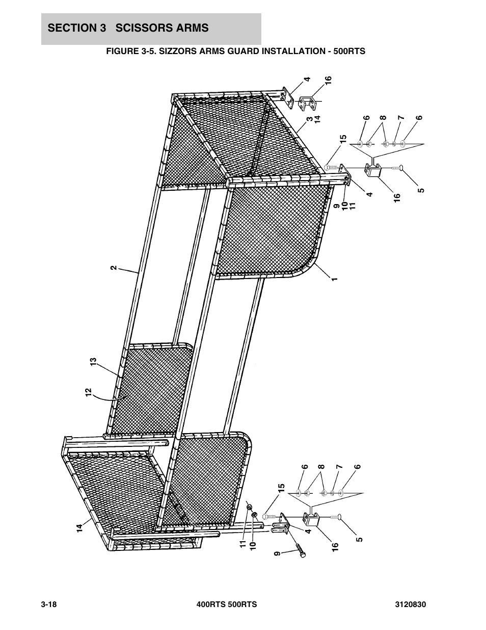 JLG 500RTS Parts Manual User Manual | Page 144 / 280