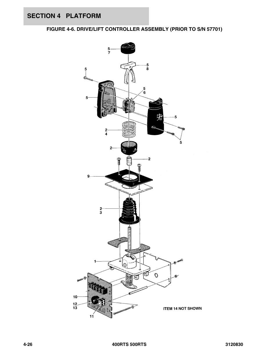 JLG 500RTS Parts Manual User Manual | Page 174 / 280