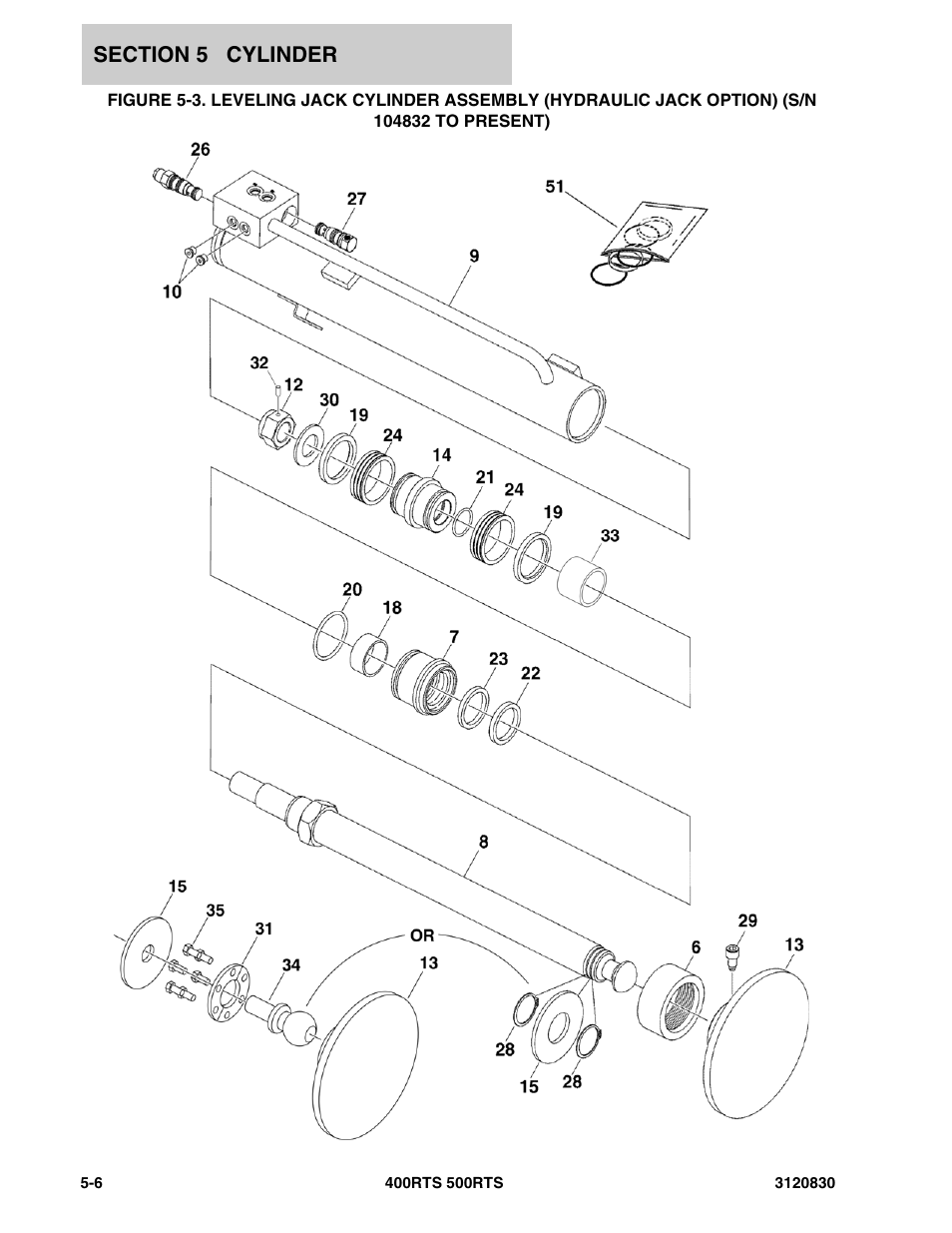 JLG 500RTS Parts Manual User Manual | Page 184 / 280