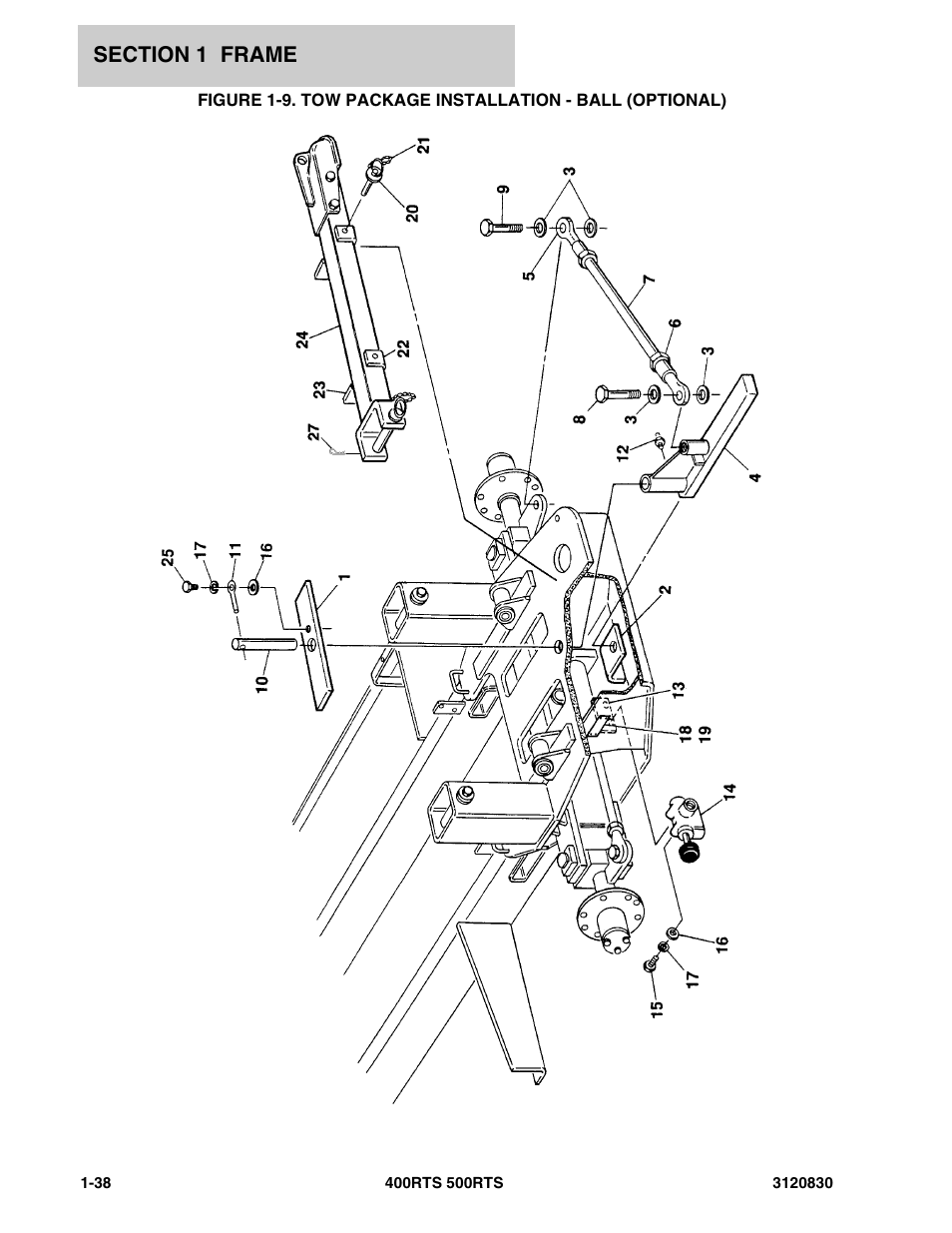 JLG 500RTS Parts Manual User Manual | Page 44 / 280