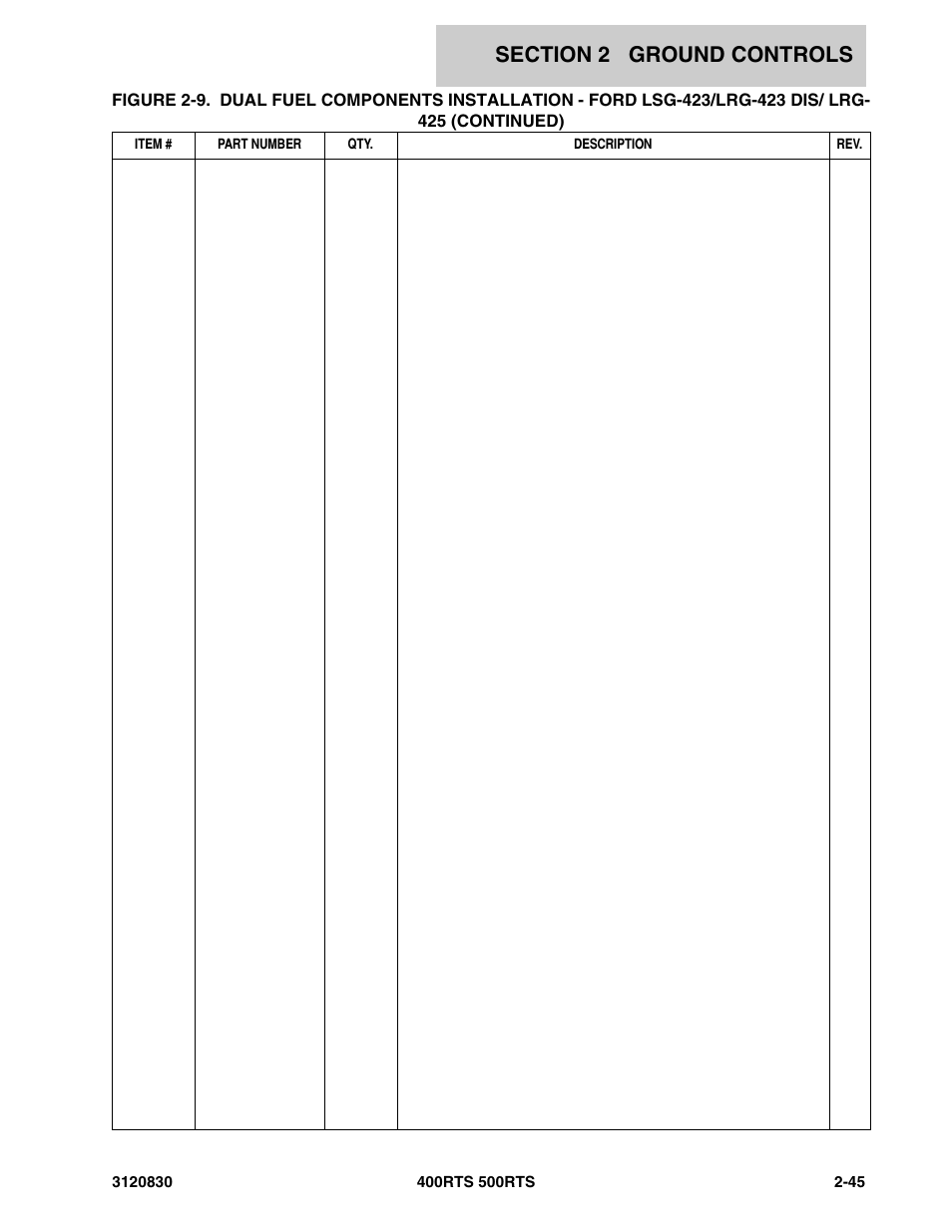 JLG 500RTS Parts Manual User Manual | Page 93 / 280