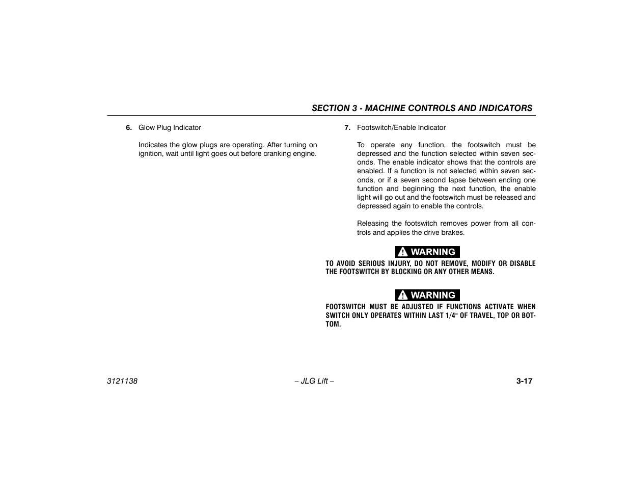 JLG 860SJ Operator Manual User Manual | Page 55 / 158