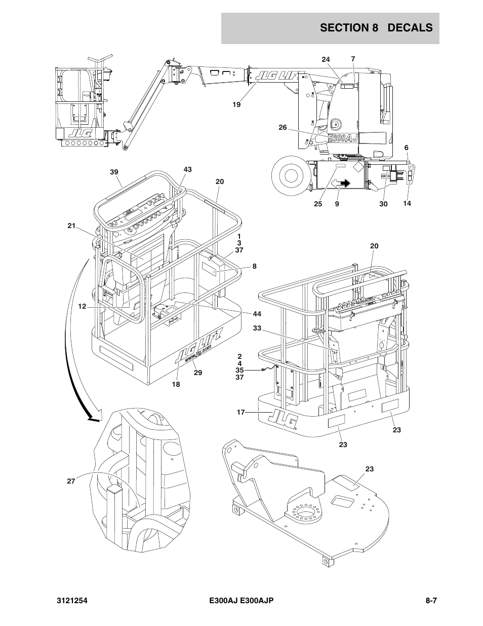 JLG E300 Parts Manual User Manual | Page 139 / 162