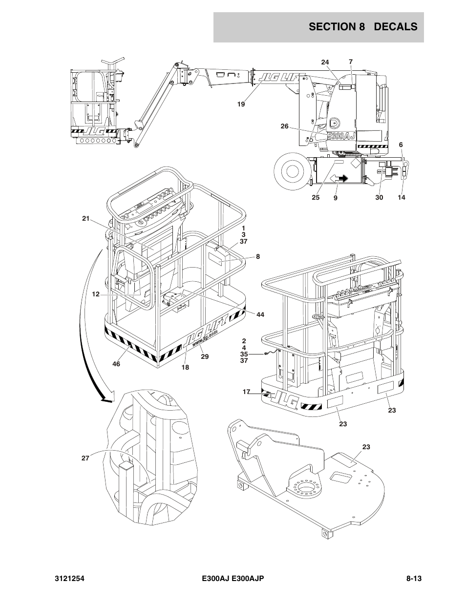 JLG E300 Parts Manual User Manual | Page 145 / 162