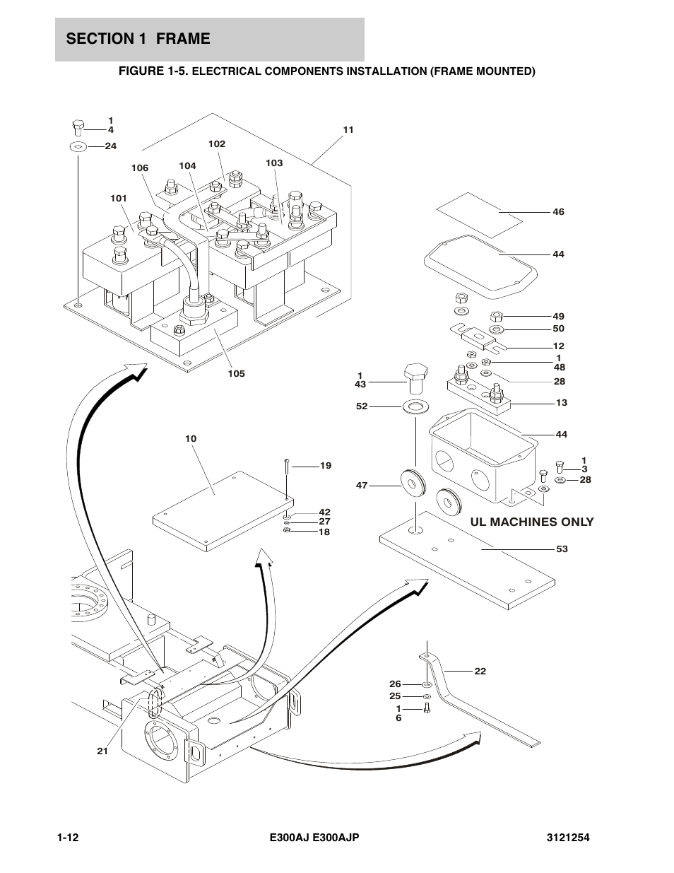 Figure 1-5 | JLG E300 Parts Manual User Manual | Page 18 / 162