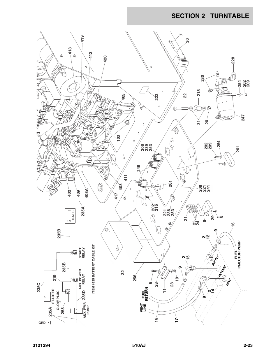 JLG 510AJ Parts Manual User Manual | Page 49 / 184