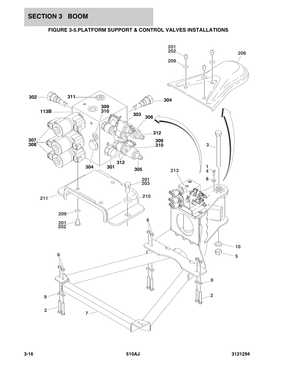 JLG 510AJ Parts Manual User Manual | Page 92 / 184