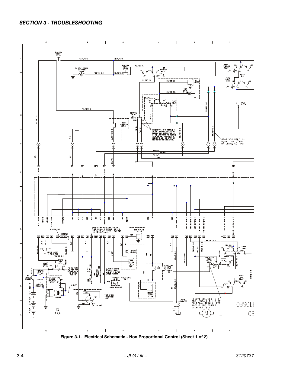 JLG 3246E2 ANSI Service Manual User Manual | Page 72 / 86