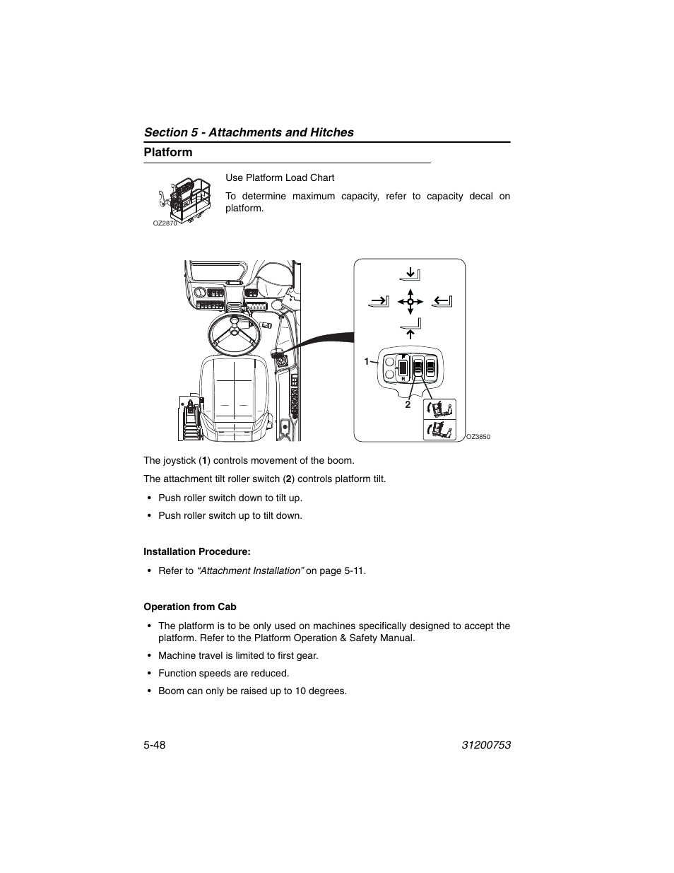 Platform, Platform -48 | JLG 4017PS Operator Manual User Manual | Page 140 / 202